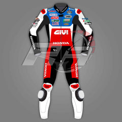 Alex Marquez Honda Givi MotoGP 2022 Motorcycle Racing Suit Front