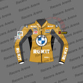 BMW Toprak Razgatlioglu Winter Test 2024 Motorbike Leather Jacket Front