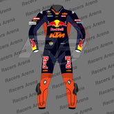 Enea Bastianini Red Bull KTM MotoGP 2026 Motorcycle Race Leather Suit Front