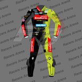 Fabio Di Giannantonio Ducati VR46 MotoGP 2026 Race Leather Suit Front