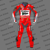 Francesco Bagnaia British GP 2024 Motorbike Leather Race Suit Front