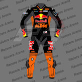Jack Miller KTM Red Bull MOTOGP 2024 Motorbike Leather Race Suit Front