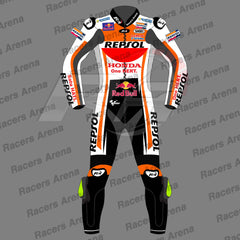 Joan Mir HRC Honda Repsol MotoGP 2023 Race Leather Suit Front