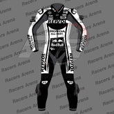 Marc Marquez Repsol Winter Test 2022 Motorcycle Leather Suit Front