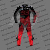 Marc Marquez Winter Test MotoGP 2024 Motorcycle Leather Race Suit Front