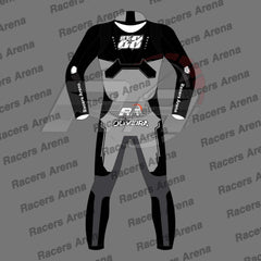 Miguel Oliveira Winter Test 2025 Motorcycle Leather Race Suit Back