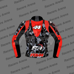 Pol Espargaro Winter Test 2023 Motorcycle Leather Race Jacket Back