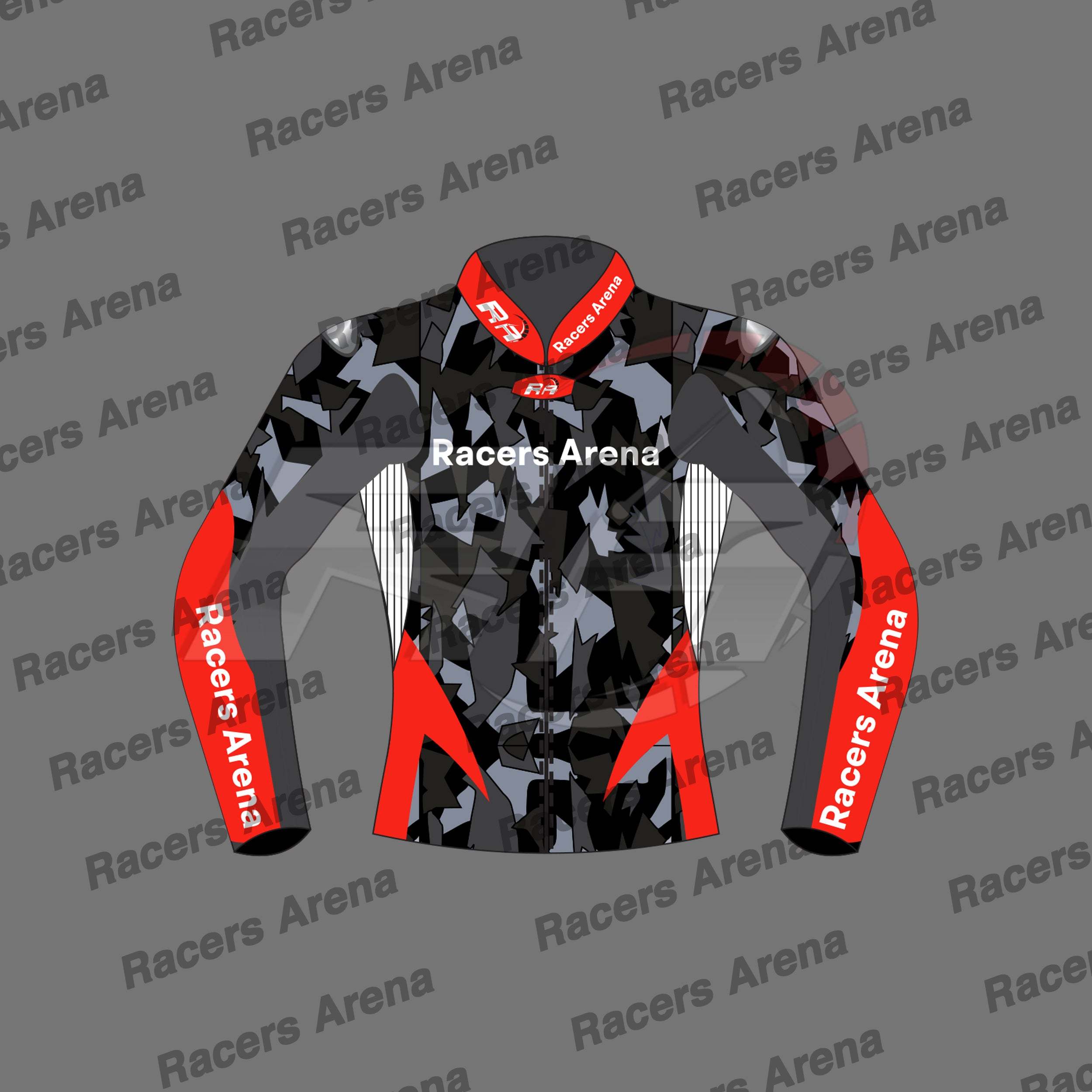 Pol Espargaro Winter Test 2023 Motorcycle Leather Race Jacket Front