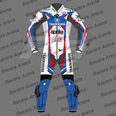 Raul Fernandez Aprilia MotoGP 2024 Motorbike Leather Race Suit Front