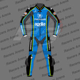 Raul Fernandez Aprilia Trackhouse MotoGP 2026 Leather Racing Suit Front