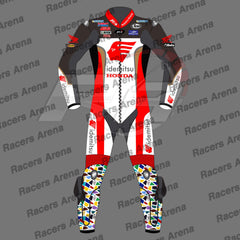 Takaaki Nakagami LCR Honda MotoGP 2022 Motorbike Leather Race Suit Front