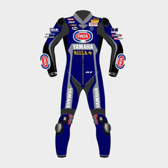 Michael Van Der Mark Yamaha Riding Leathers WSBK 2020 Back
