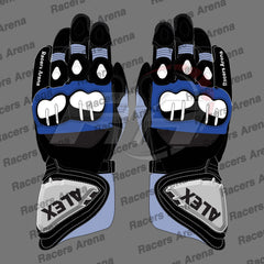 Alex Marquez Team Gresini MotoGP 2023 Motorcycle Racing Gloves