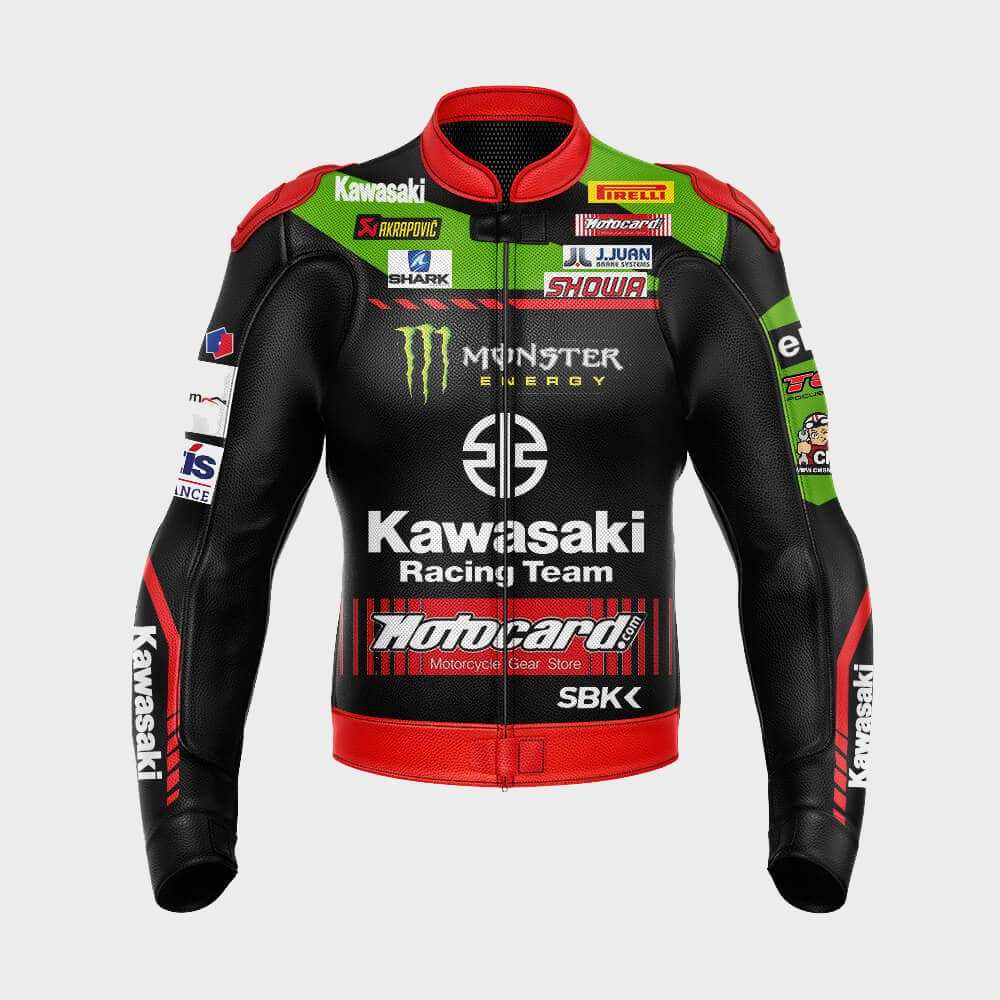 Alex Lowes Kawasaki Monster Energy Jacket WSBK 2021 Front