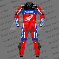 Marc Marquez Honda CBR Leather Suit 2020 Front