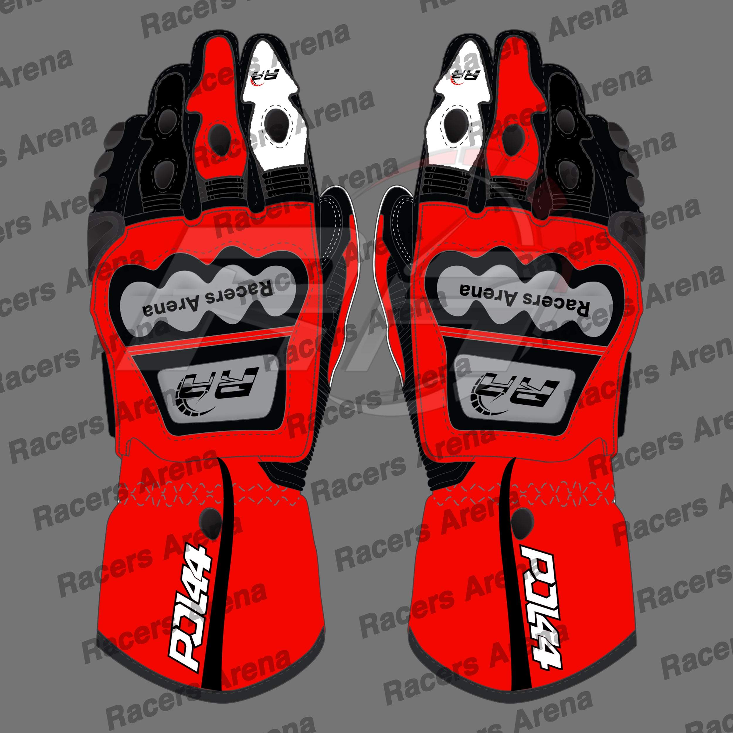 Pol Espargaro Gasgas MotoGP 2023 Motorcycle Leather Race Gloves