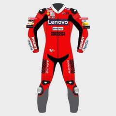 Andrea Dovizioso Ducati Motorbike Suit 2020 Front