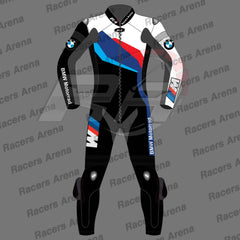 BMW Alpino GP-Teck Motorcycle Racing Leather Suit Front