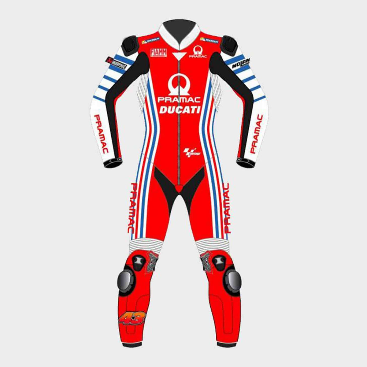 Jack Miller Ducati Motorbike Suit MotoGP 2020 Front