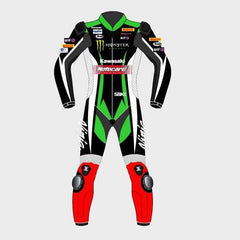 Jonathan Rea Kawasaki WSBK 2017 Racing Suit Front