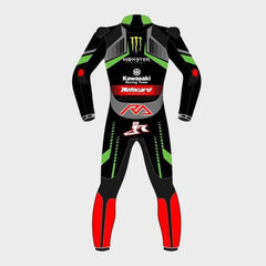 Jonathan Rea Kawasaki WSBK 2018 Leather Suit Back