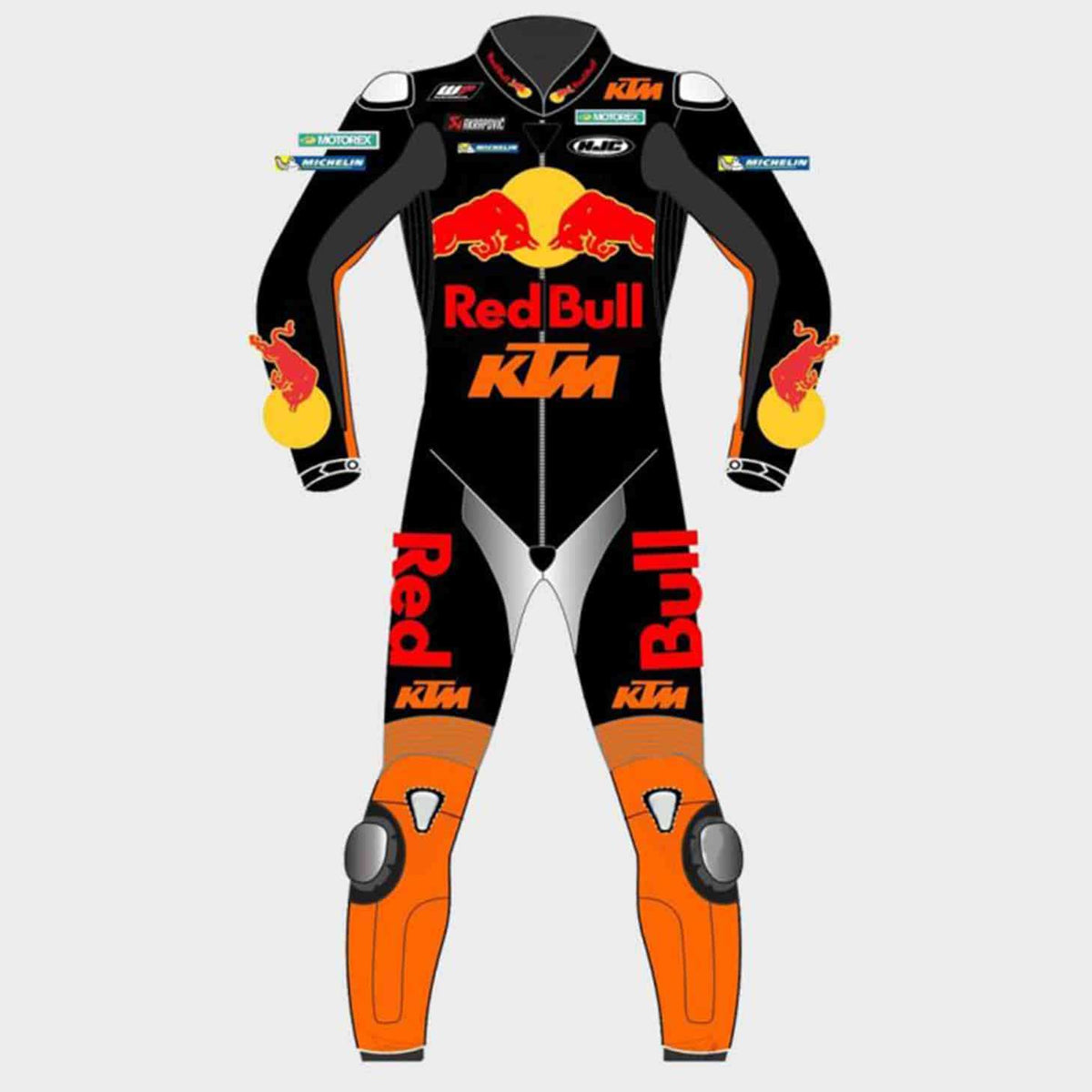 Miguel Oliveira KTM Red Bull Motorbike Suit 2018 Front