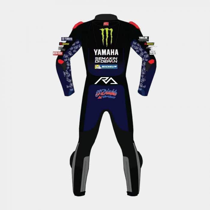 Fabio Quartararo Monster Energy Race Suit MotoGP 2021 Back