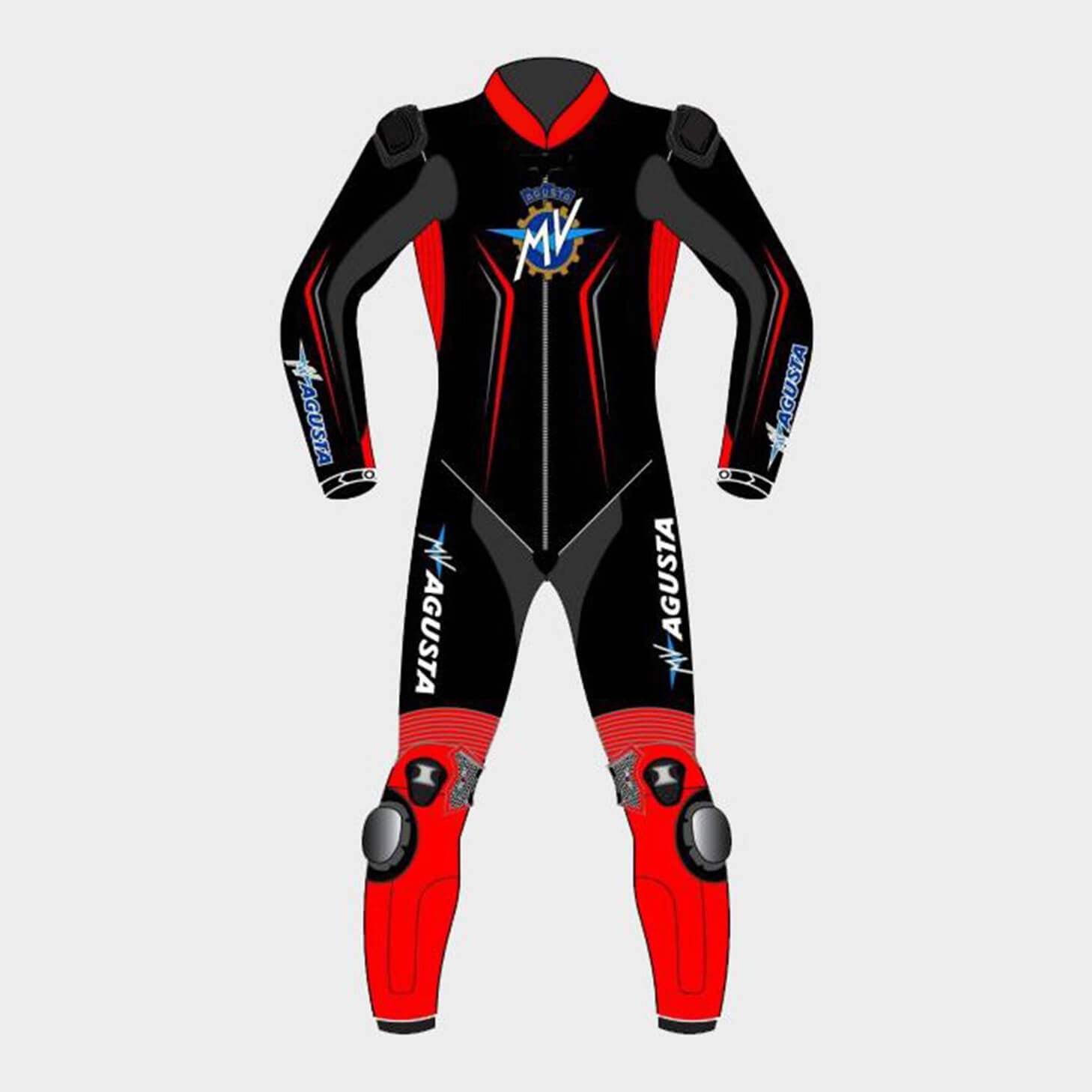 MV Agusta 2017 Motorcycle Leather Suit Front