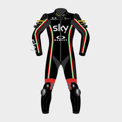 Sky Motorcycle Leather Suit 2017 Front