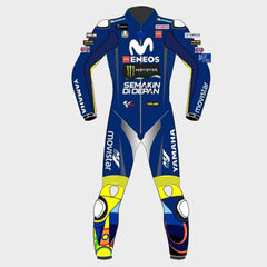 Valentino Rossi Motorcycle Leather Suit Back